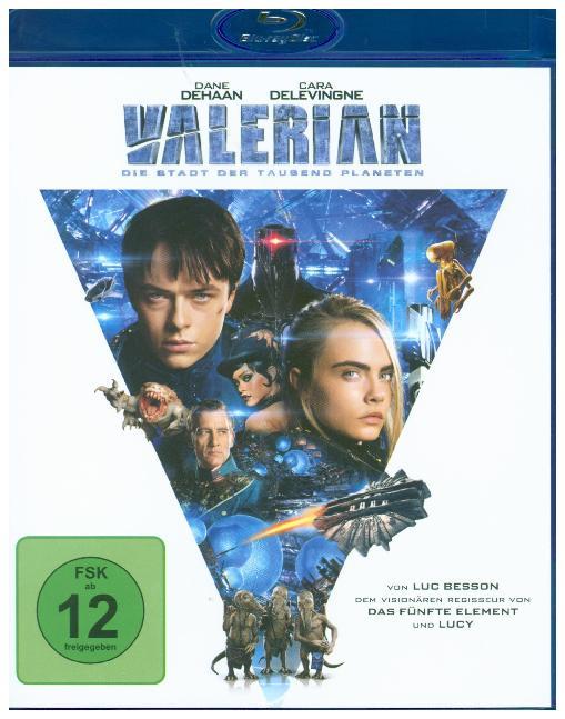 Valerian - Die Stadt der tausend Planeten, 1 Blu-ray main product photo