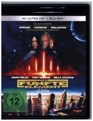 Das Fünfte Element 4K, 2 UHD-Blu-ray