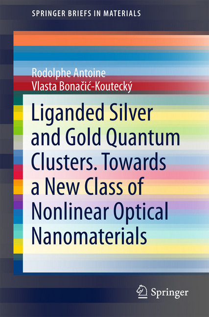 Liganded silver and gold quantum clusters. Towards a new class of nonlinear optical nanomaterials main product photo