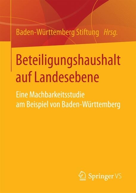 Beteiligungshaushalt auf Landesebene main product photo