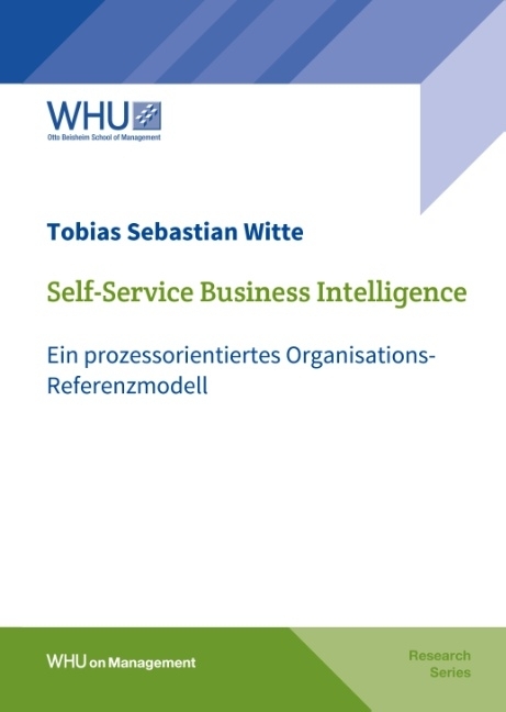 Self-Service Business Intelligence main product photo