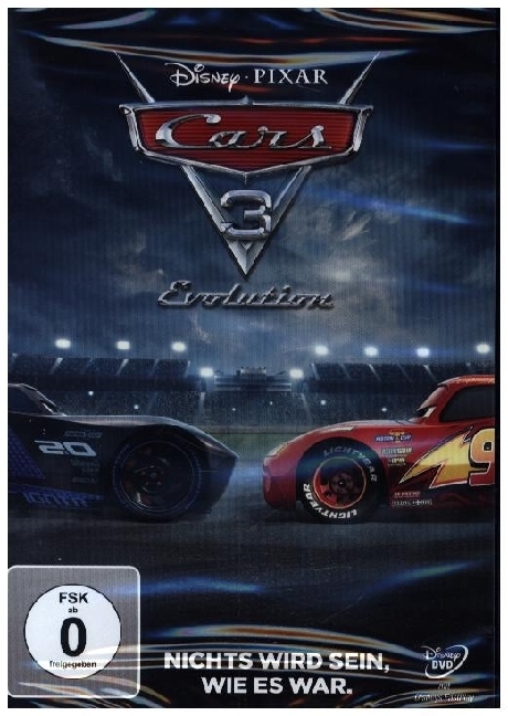 Cars 3 - Evolution, 1 DVD, 1 DVD-Video main product photo