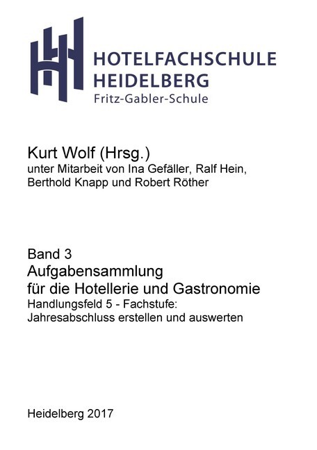 Aufgabensammlung für die Hotellerie und Gastronomie main product photo