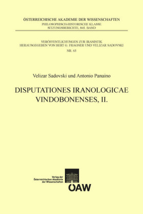 Disputationes Iranologicae Vindobonenses, II.
