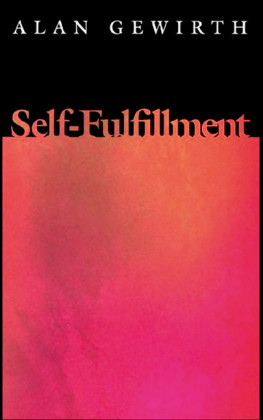 Self-Fulfillment