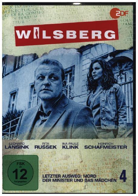 Wilsberg - Letzter Ausweg: Mord / Der Minister und das Mädchen. Tl.4, 1 DVD main product photo