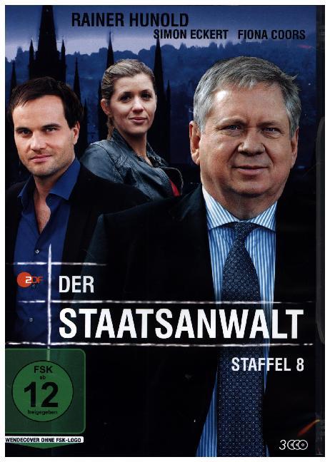 Der Staatsanwalt. Staffel.8, 3 DVD main product photo