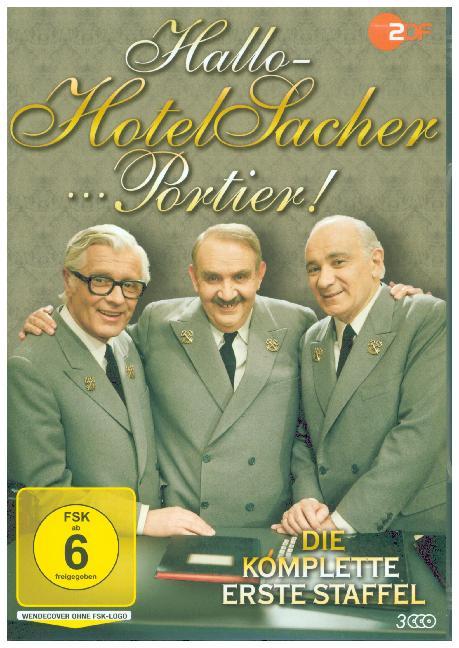 Hallo - Hotel Sacher Portier. Staffel.1, 3 DVD, 3 DVD-Video main product photo