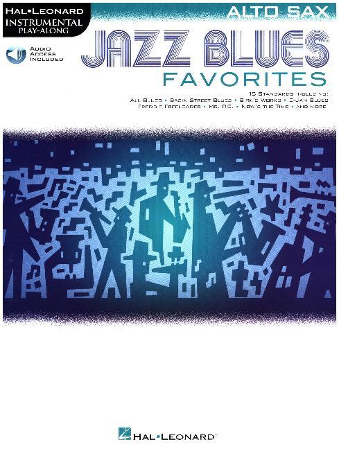 Instrumental Play-Along Jazz Blues Favorites, Alto Saxophone main product photo