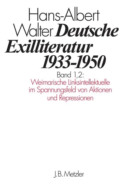 Deutsche Exilliteratur 1933-1950 main product photo
