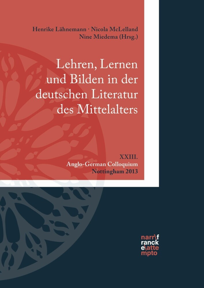 Lehren, Lernen und Bilden in der deutschen Literatur des Mittelalters main product photo