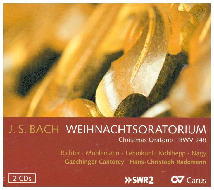 Weihnachtsoratorium BWV 248, 2 Audio-CDs main product photo