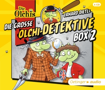 Die große Olchi-Detektive-Box 2, 4 Teile. Tl.2, 4 Audio-CD
