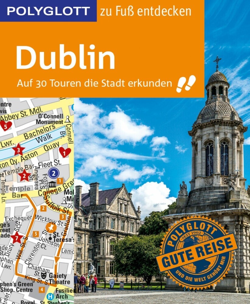 POLYGLOTT Reiseführer Dublin zu Fuß entdecken main product photo
