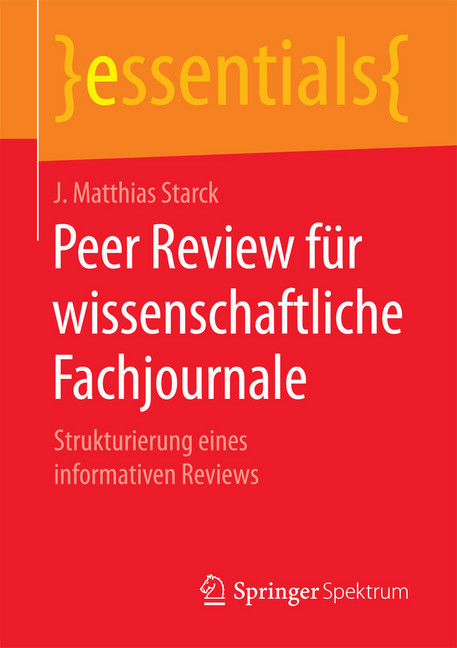 Peer Review für wissenschaftliche Fachjournale main product photo