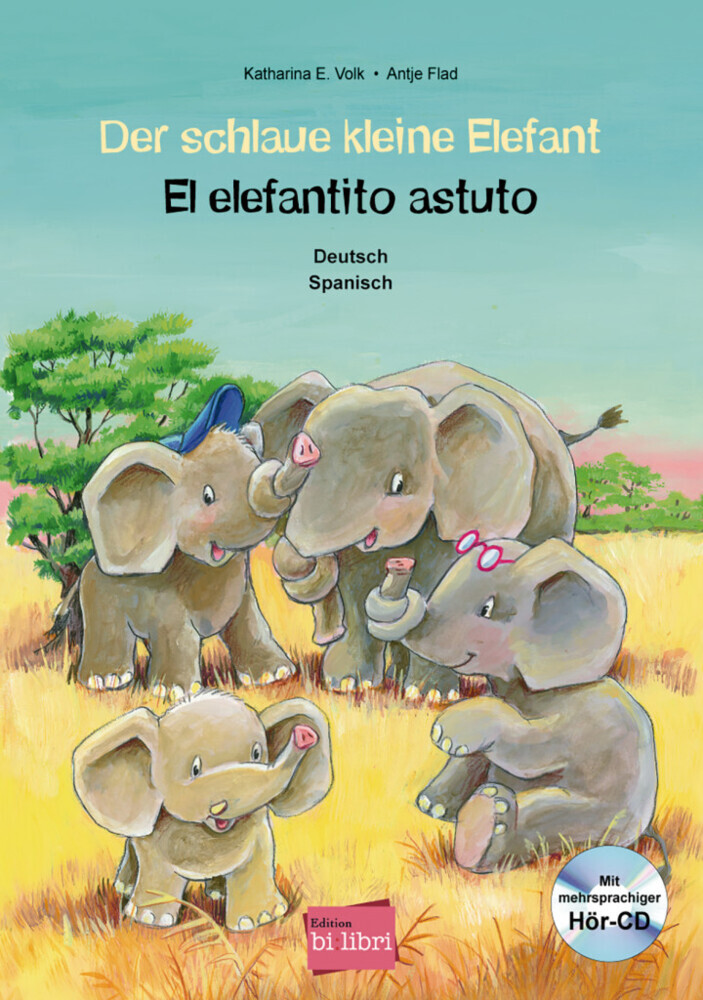 Der schlaue kleine Elefant (Deutsch-Spanisch) main product photo
