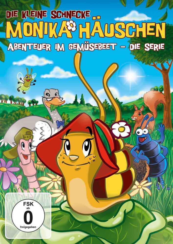 Die kleine Schnecke, Monika Häuschen - Abenteuer im Gemüsebeet - Die Serie, 1 DVD main product photo