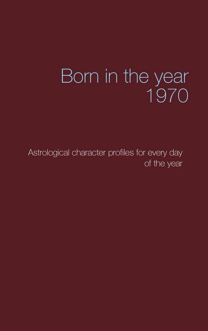 Born in the year 1970 main product photo
