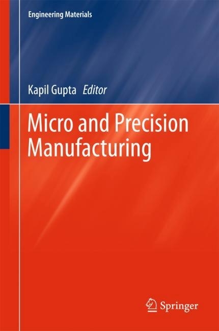 Micro and Precision Manufacturing main product photo