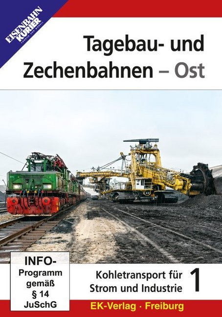 Tagebau- und Zechenbahnen - Ost. Tl.1, 1 DVD-Video main product photo