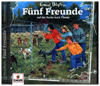 Fünf Freunde auf der Suche nach Timmy, 1 Audio-CD
