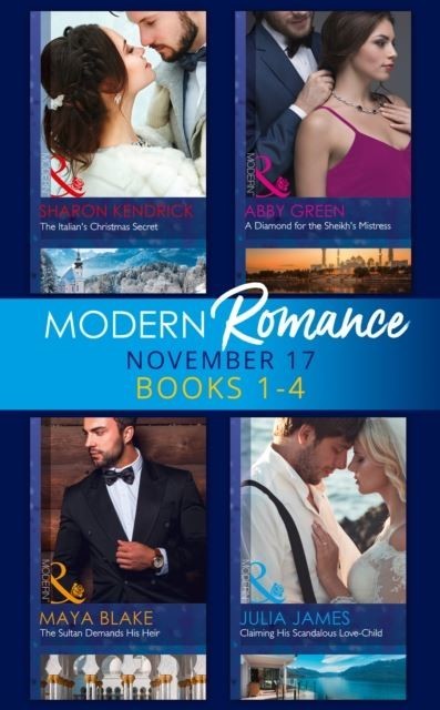 Modern Romance Collection: November 2017 Books 1 - 4 (Mills & Boon e-Book Collections) (One Night With Consequences, Book 35) main product photo