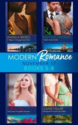 Modern Romance Collection: November 2017 Books 5 - 8 (Mills & Boon e-Book Collections) (Convenient Christmas Brides, Book 1)