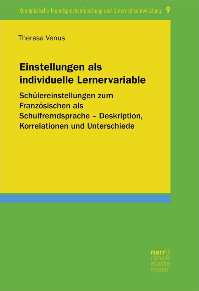 Einstellungen als individuelle Lernervariable main product photo