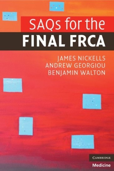 SAQs for the Final FRCA main product photo