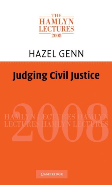 Judging Civil Justice main product photo