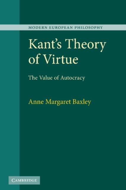 Kant's Theory of Virtue main product photo