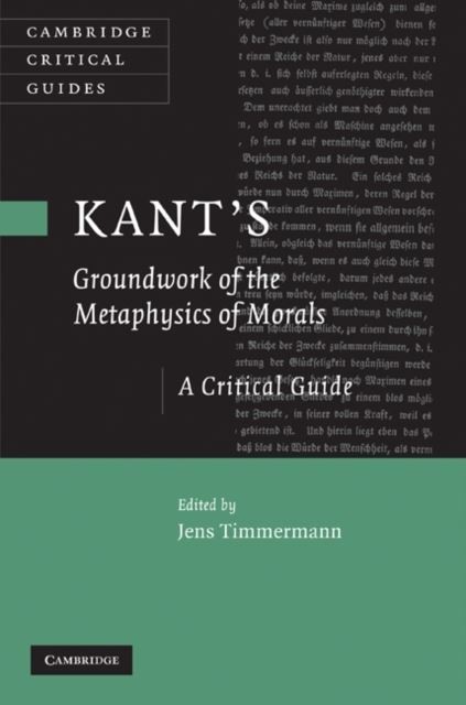 Kant's 'Groundwork of the Metaphysics of Morals' main product photo