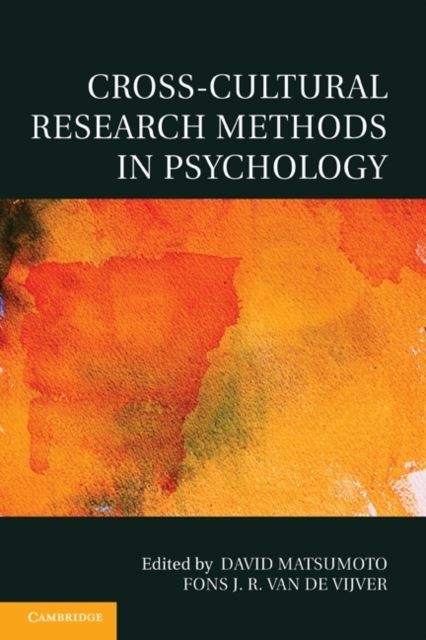Cross-Cultural Research Methods in Psychology main product photo