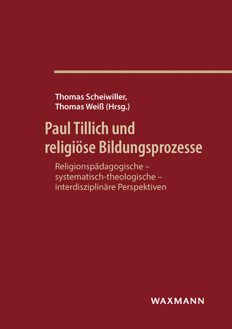 Paul Tillich und religiöse Bildungsprozesse main product photo