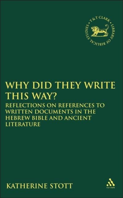 Why Did They Write This Way? main product photo