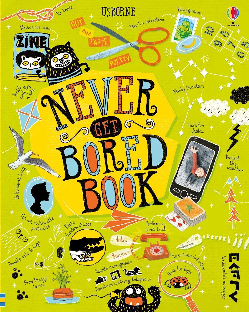 Never Get Bored Book main product photo