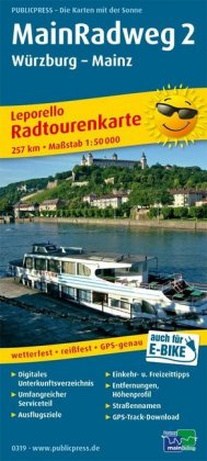 MainRadweg 2, Würzburg - Mainz. Tl.2