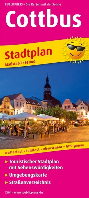 PUBLICPRESS Stadtplan Cottbus main product photo