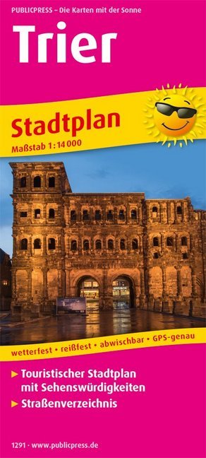 PUBLICPRESS Stadtplan Trier main product photo