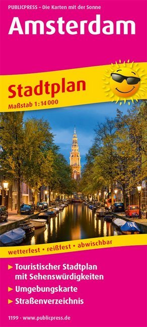 PublicPress Stadtplan Amsterdam main product photo