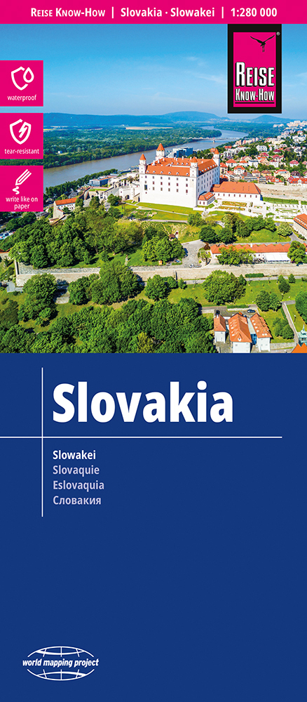 Reise Know-How Landkarte Slowakei / Slovakia (1:280.000) main product photo