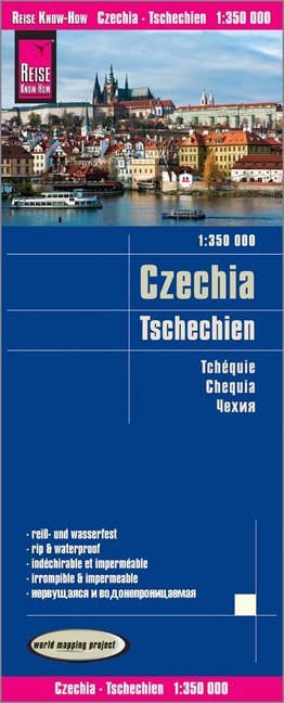 Reise Know-How Landkarte Tschechien / Czechia (1:350.000) main product photo