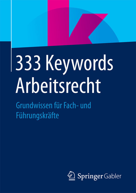 333 Keywords Arbeitsrecht main product photo