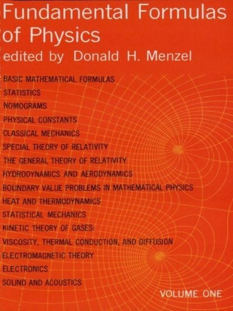 Fundamental Formulas of Physics, Volume One main product photo