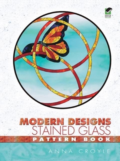 Modern Designs Stained Glass Pattern Book main product photo