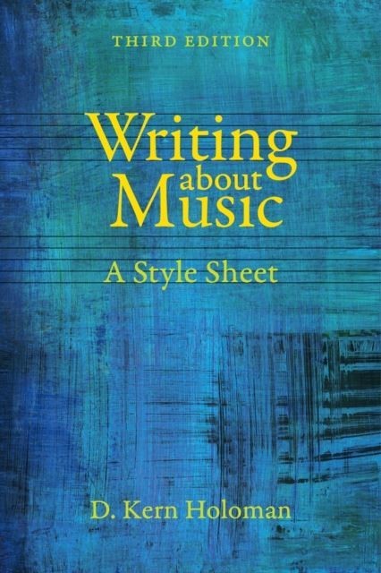 Writing about Music main product photo