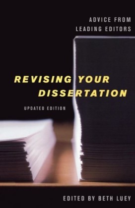 Revising Your Dissertation