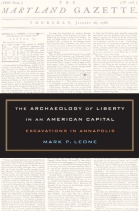Archaeology of Liberty in an American Capital