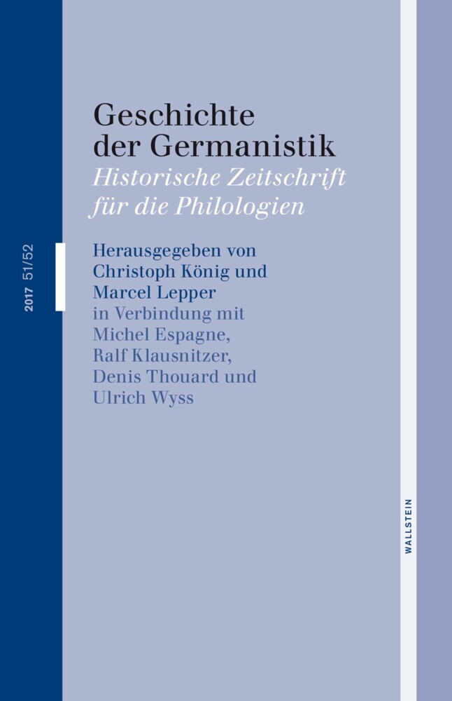 Geschichte der Germanistik main product photo