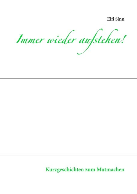 Immer wieder aufstehen! main product photo